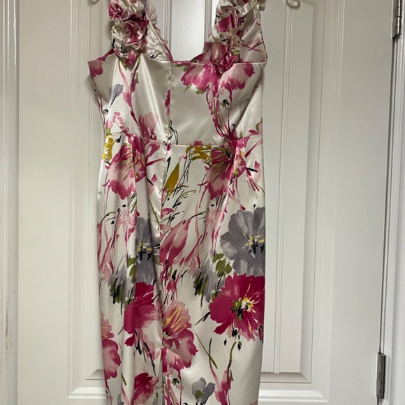 Cocktail Dress, size 8, Floral ,London Times - Picture 3 of 6